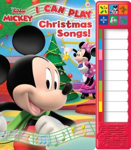Disney Mickey Mouse I Can Play Christmas Songs Sound Book with Built-In Keyboard
