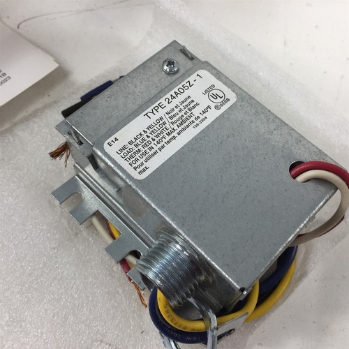 Emerson White-Rodgers 24A05Z-1 Level Temp Silent Operator SPSTNO 277V 22A - Picture 6 of 11