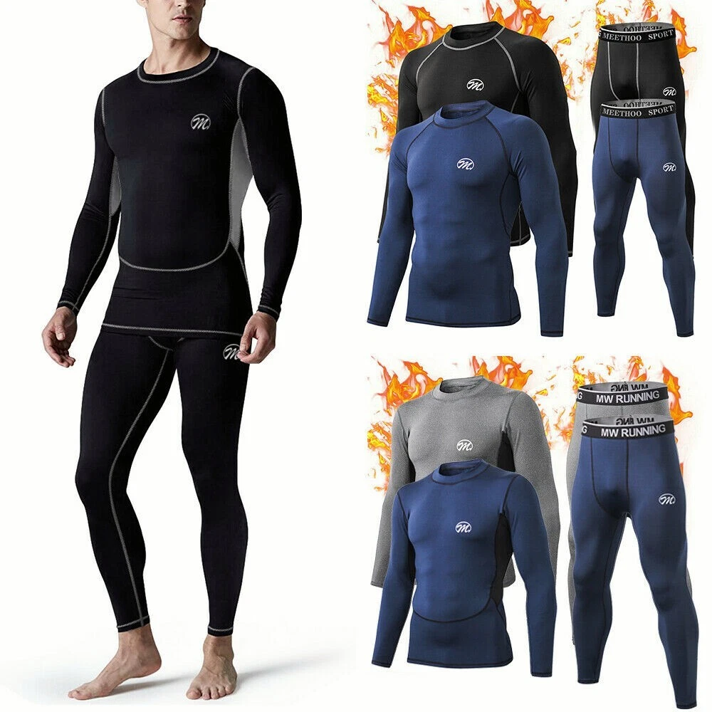 Mens Thermal Underwear Set Top Bottom Long John Waffle New Johns Pants
Opens in a new window or tab
