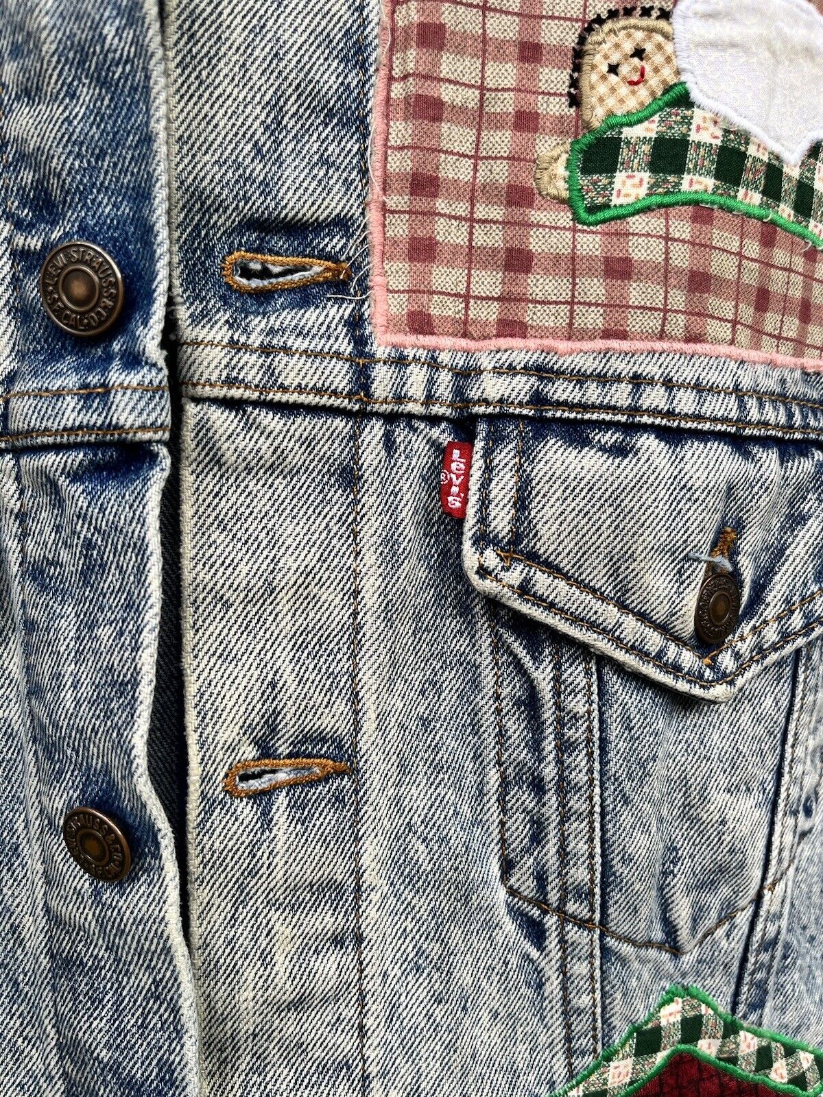 80’s-90’s Custom Patched Levi’s Jacket - image 4
