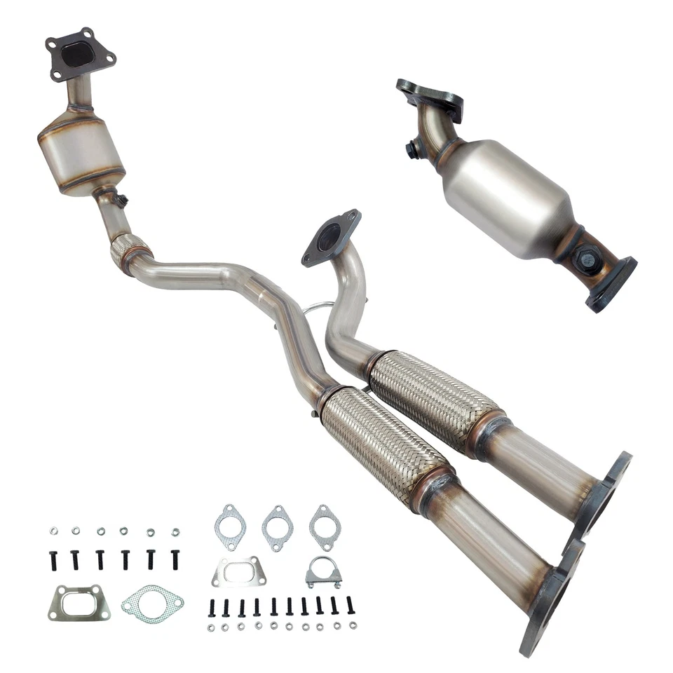 Convertidor catalítico delantero y trasero para Cadillac SRX 2012 2013 2014 2015 2016 3,6 L Foto 3 de 4