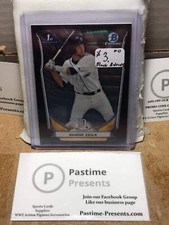 2014 Bowman Chrome #CDP132 Shane Zeile 1st Bowman Chrome Black Refractor Detroit