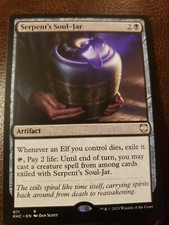 x1 Serpent's Soul-Jar MTG Commander: Kaldheim R M/NM, IN HAND SHIPS NOW