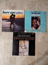 SOUL CROONERS VINYL LOT: Arthur Prysock, Nat King Cole, Johnny Mathis