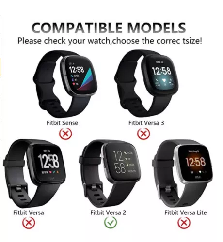 Bracelets de Remplacement compatibles avec Fitbit Versa 2/Fitbit