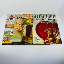 Painting And Drawing Instruction Books For Pastels Oil Lot Of 4 Walter Foster