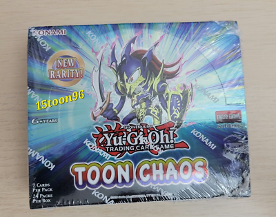 Yu-Gi-Oh Toon Chaos Booster Box Factory Sealed US 1st Edition | eBay Yu-Gi-Oh Toon Chaos Booster Box Factory Sealed US 1st Edition | eBay