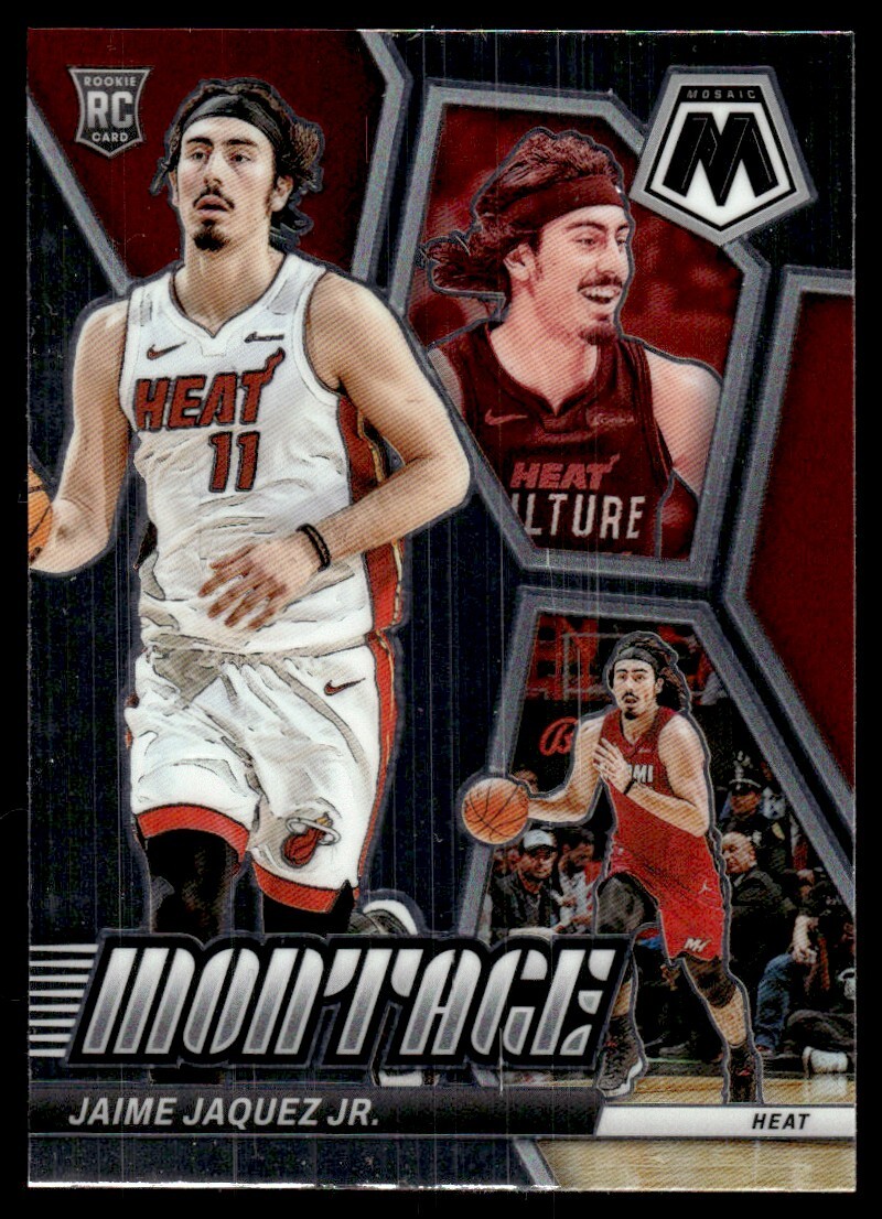 2023-24 Panini NBA Mosaic Montage Jaime Jaquez Jr. Rookie Miami Heat #28