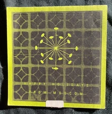 MODCOM 1999 Holiday Party Invitation LOS ANGELES CONSERVANCY MODERN COMMITTEE