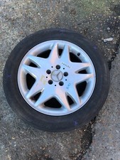 MERCEDES BENZ W215 CL500 ALUFELGE 7,5J X 17H2 ET46 A2204010202 SCHLECHTE REIFEN MERCEDES BENZ W215 CL500 ALUFELGE 7,5J X 17H2 ET46 A2204010202 SCHLECHTE REIFEN