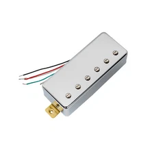 Artec MLA97 Chrome Alnico 5 Covered Mini Humbucker Electric Guitar Bridge Pickup
