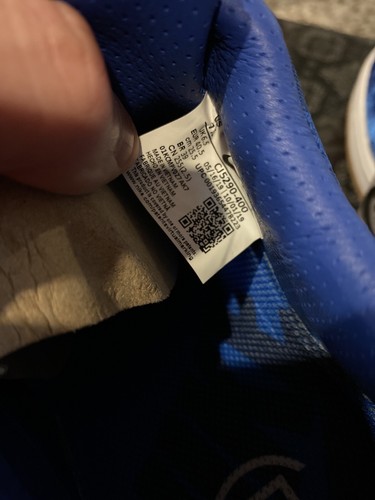 Air Force 1 uomo basso coagulo ""Seta blu"" taglia 7,5 100% autentico CJ5290 400 - Foto 8 di 12