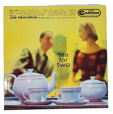 Joe Reichman Tea For Two At The Piano LP Record Album RCA Camden