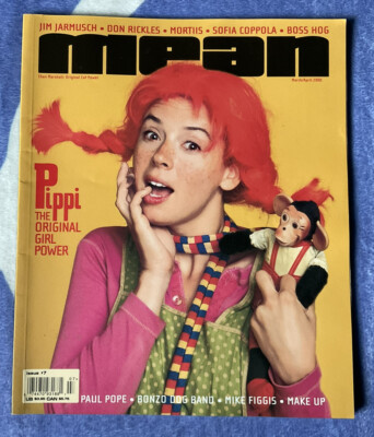 2000 Cat Power as Pippi Longstocking MEAN Magazine #7 Chan Marshall RARE