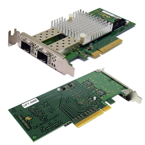 Fujitsu Primergy Dual-Port 10 Gb Ethernet PCIe x8 D2755-A11 GS2 GS3 LP 2 SFP+