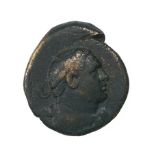 Ancient Greek Coin Cappadocia Eusebia Bronze AE23 Herakles Temple 12/1 BC