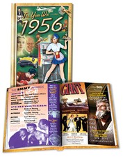 1956 Flickback Mini-Book: Great Birthday or Anniversary Gift