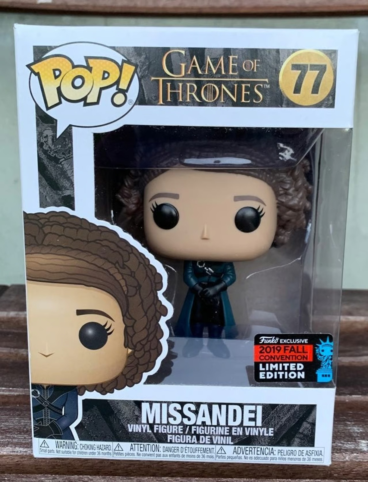 Funko Pop! Game Of Thrones #77 - Missandei, 2019 Fall Convention Excl (Vaulted)