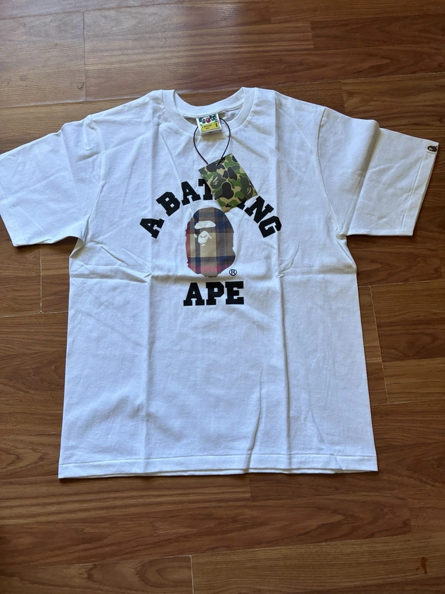 A Bathing Ape White T-Shirts for Men for sale | eBay