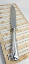 Saart Bros Sterling Silver Handle Carving Knife 10.25" Stainless Monogram R