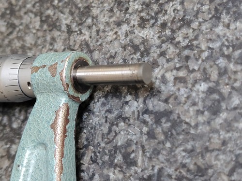 Micromètre Mitutoyo 5" à 6" avec dé à cliquet et faces en carbure  - Photo 4/9