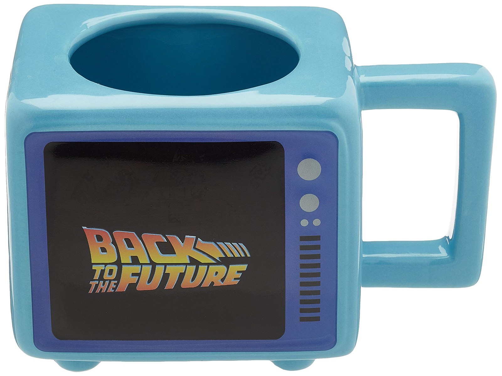 Pyramid Retro TV Heat Change Mug - Back to the Future (Flux Capacitor) Standard