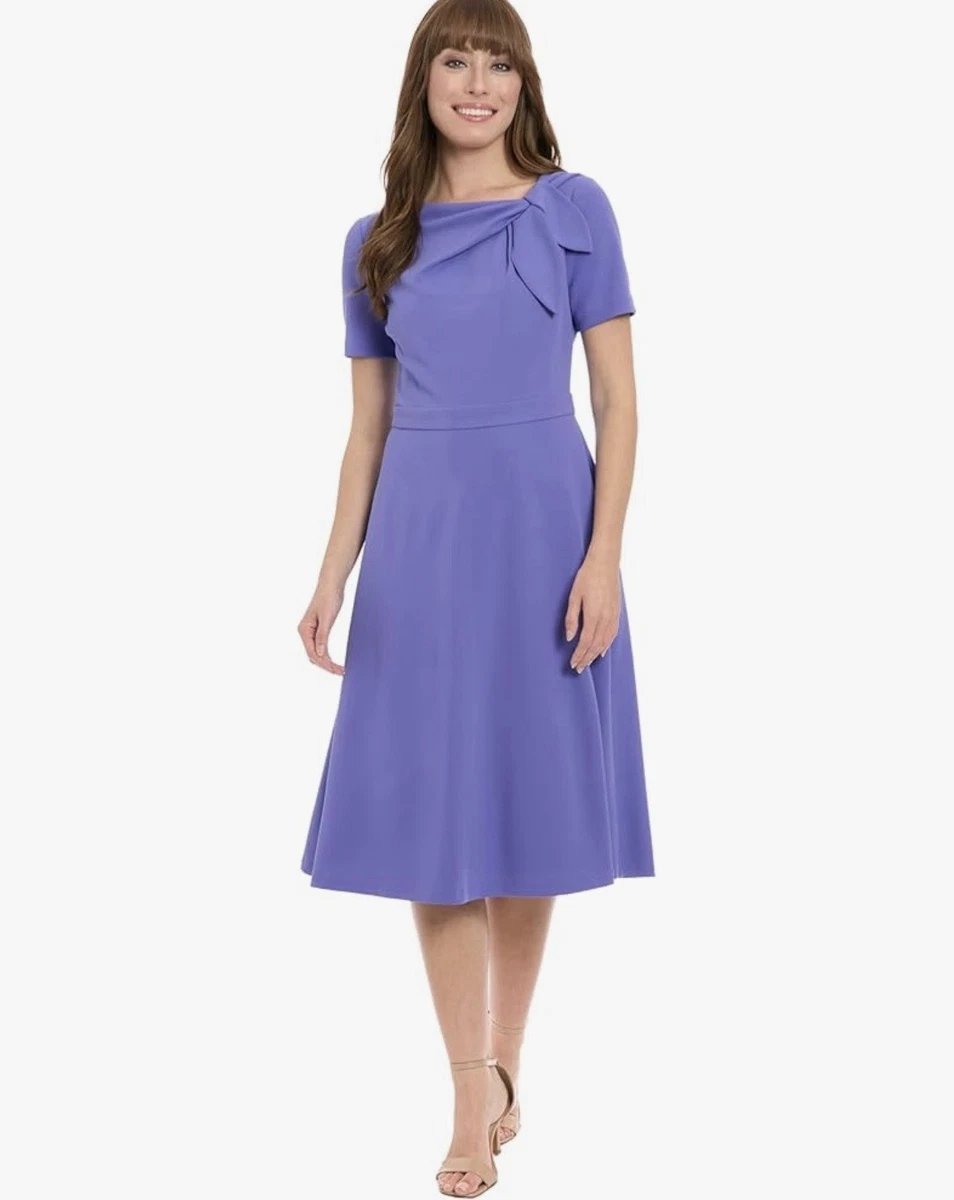 London Times Short Sleeve Solid Dresses for Women for sale | eBay