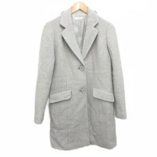 a.v.v MICHEL KLEIN Gray Long Chester Coat M Women’s Used