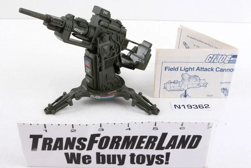 FLAK Attack Cannon Vehicles v1 1982 100% Complete GI Joe ARAH