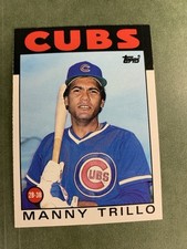 1986 Topps Traded #117T Manny Trillo Chicago Cubs