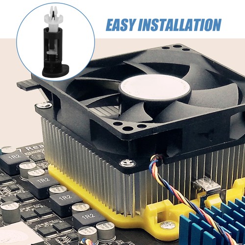 48 Pairs Kühlerzubehör Prozessorkühler Befestigungsclip Für CPU-Kühlerlüfter - Photo 7/12