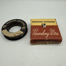 (2) Webster-Chicago Recording Wire Cat No. W-...