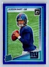 2025 Panini Donruss Optic Jaxson Dart Blue Hyper #273