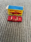 Vintage Matchbox Superfast Series New 59 Fire Chief Car In Original Box