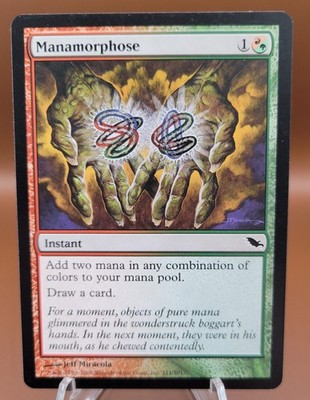 Manamorphose x1 MTG Shadowmoor Magic Light Play LP English | eBay