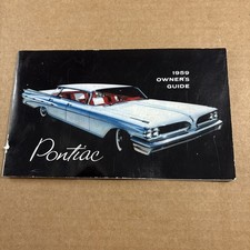 1959 Pontiac Owners Manual User Guide Reference Operator Book Fuses Fluids Oem 1959 Pontiac Owners Manual User Guide Reference Operator Book Fuses Fluids Oem