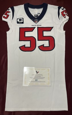 Jerry Hughes Houston Texans Authentic NFL Team Issued Game Jersey