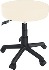 Sgabello da estetista rotondo con ruote sgabelli manicure pedicure massaggio