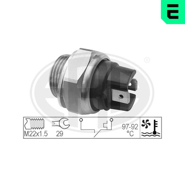 Thermoschalter Temperaturschalter KüHlerlüFter ERA 330269 FüR Peugeot VW CitroËN-image