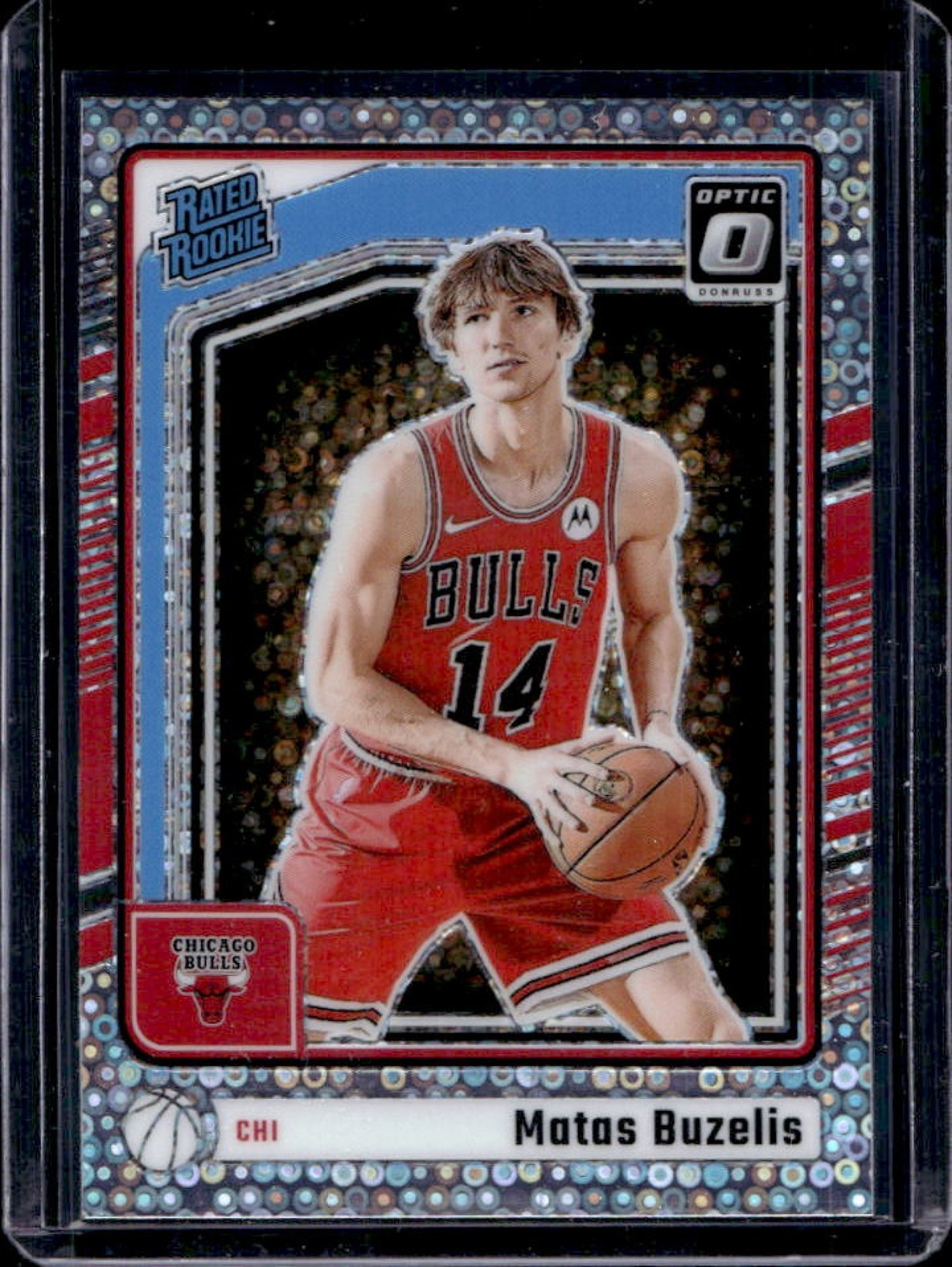 2024-25 Donruss Optic Matas Buzelis Rated Rookie Fast Break Holo RC #271 Bulls