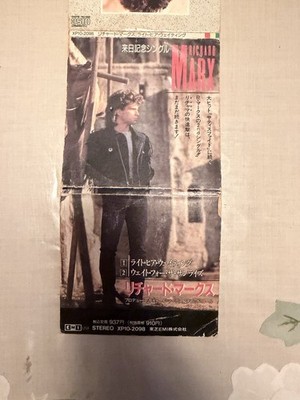Richard Marx Right Here Waiting Japan 3'' Mini CD Single Snap-Pack 1989 XP10-2098