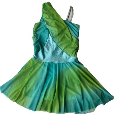 Shades of Green Youth/Adult Contemporary/Lyrical Dress Dance Costume  Size:SA | eBay