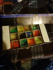 Box Of 24 Vintage Mini Ball Puzzles With Display