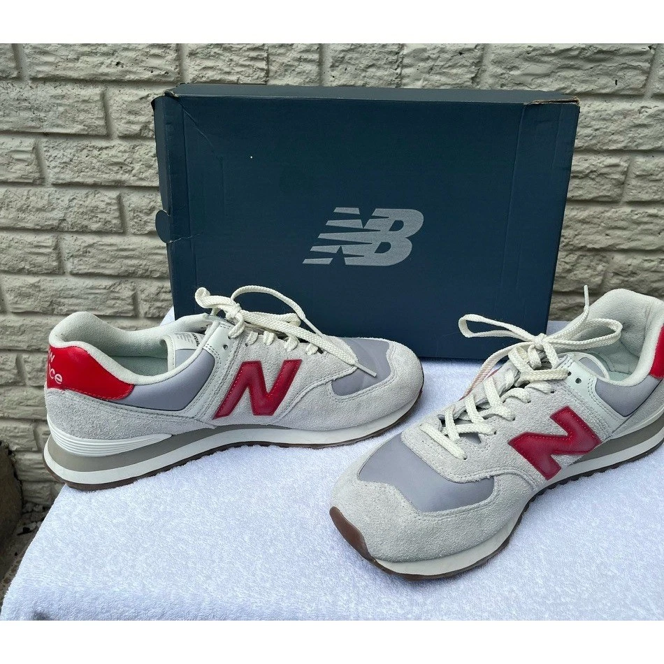 New Balance 574 Blue Red for Sale | Authenticity Guaranteed  display picture 1