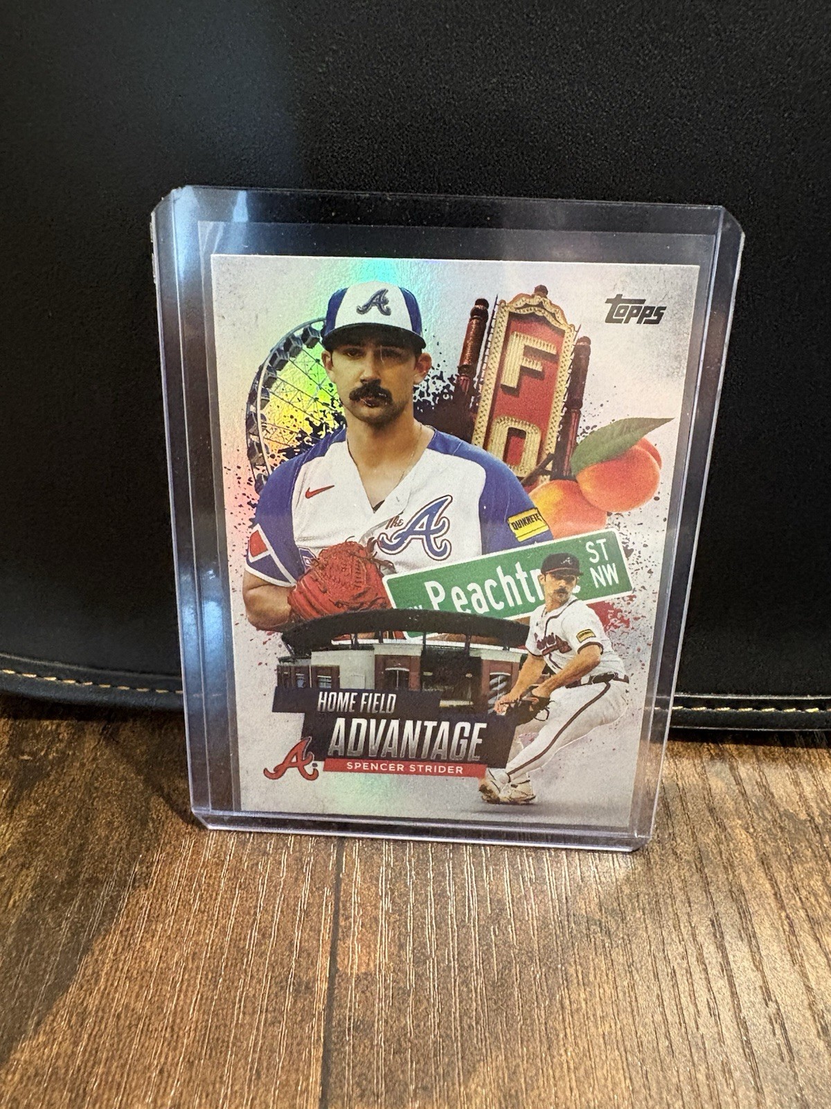 2025 Topps Chrome - Home Field Advantage Spencer Strider #HA-23
