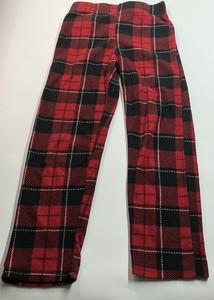 Red Checked Flannel Pants