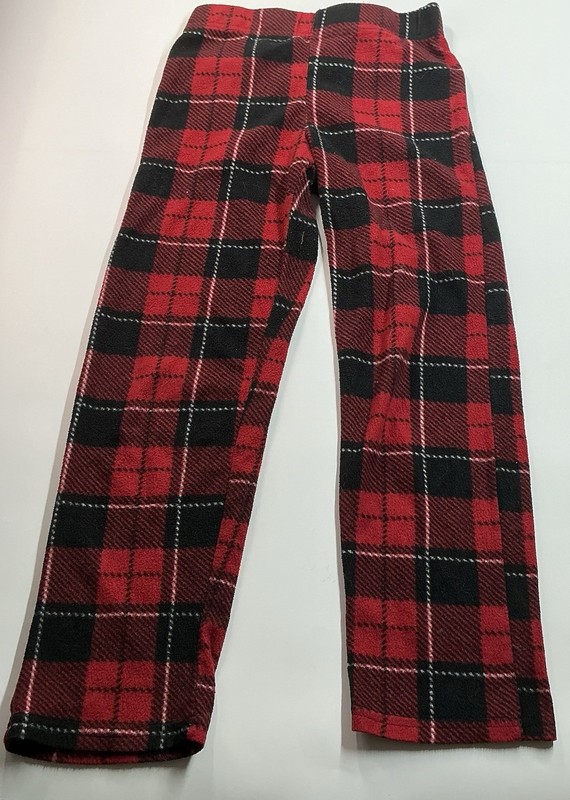 Red Checked Flannel Pants