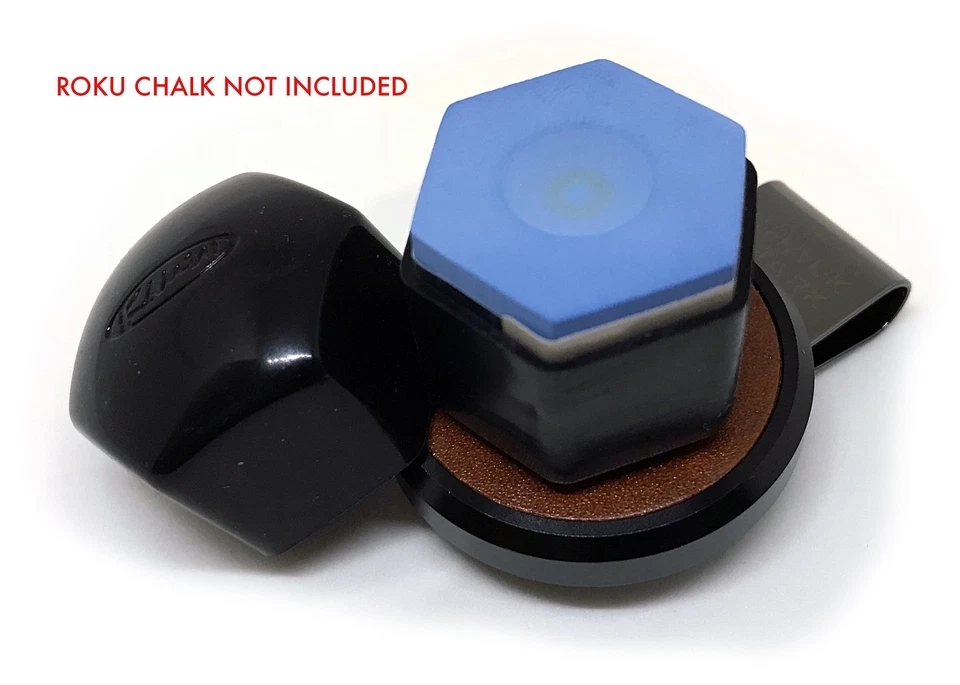 Roku Chalk Shark - Brown Magnetic Chalk Holder With Metal Clip And Cap - Image 3 of 3