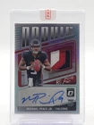 MICHAEL PENIX JR 2024 DONRUSS OPTIC RPA ROOKIE PATCH AUTOGRAPH AUTO /25 Q4561