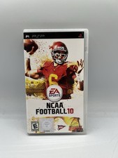 NCAA Football 10 Sony PSP Complete CIB